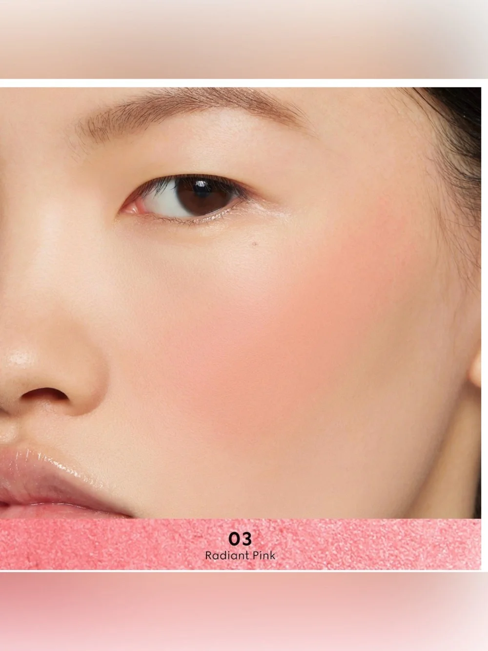 Gucci Luminous Matte Powder Blush - Shade 03 Radiant Pink